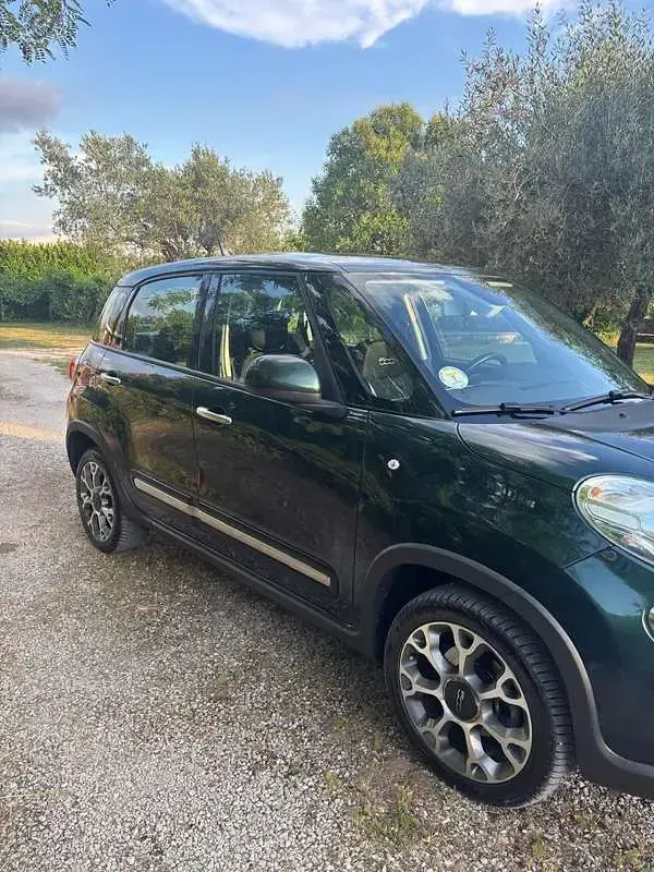 Usata Fiat 500L Trekking 105 CV (77 kW) 2017 Verde Monovolume