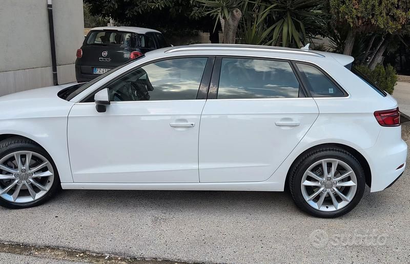 Usata Audi A3 Sportback Comfort 2017 Bianco Utilitaria