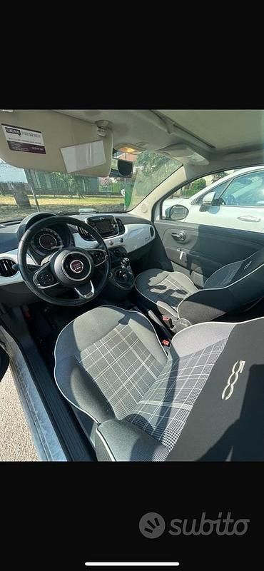 Usata Fiat 500 105 CV (77 kW) 2016 Bianco