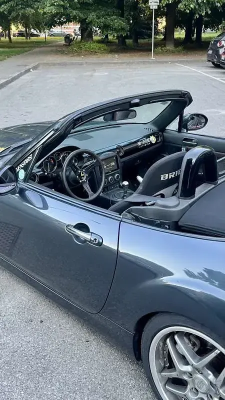 Usata Mazda MX5 126 CV (92 kW) 2013 Grigio Cabrio