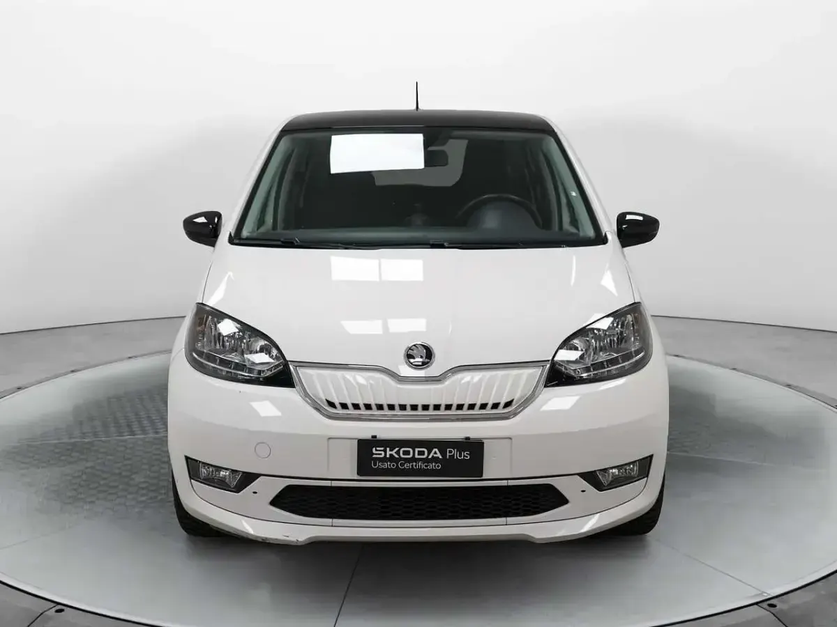 Usata Skoda Citigo-e IV Style 61 kW (83 CV) 2020 Bianco Utilitaria