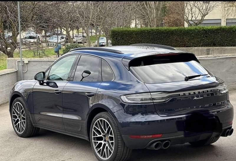 Usata Porsche Macan 245 CV (180 kW) 2018 Blu/azzurro SUV
