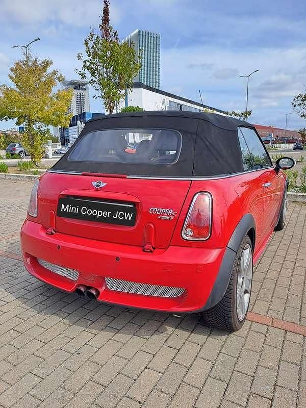 Usata Mini Cooper S Cabriolet 170 CV (125 kW) 2005 Rosso Cabrio