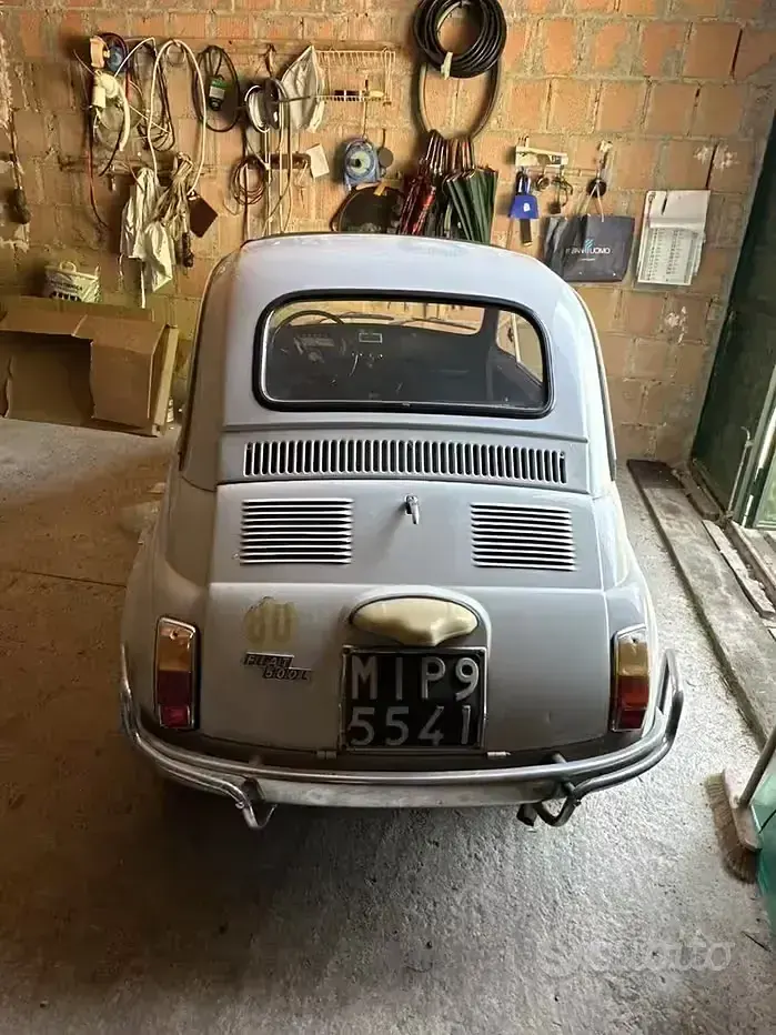 Usata Fiat 500 1970 Bianco Utilitaria