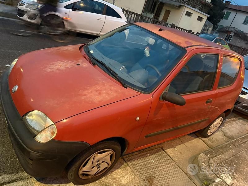 Usata Fiat Seicento 2000 Rosso Utilitaria