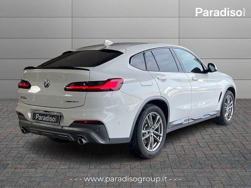 Usata BMW X4 M Sport 286 CV (210 kW) 2021 Bianco SUV