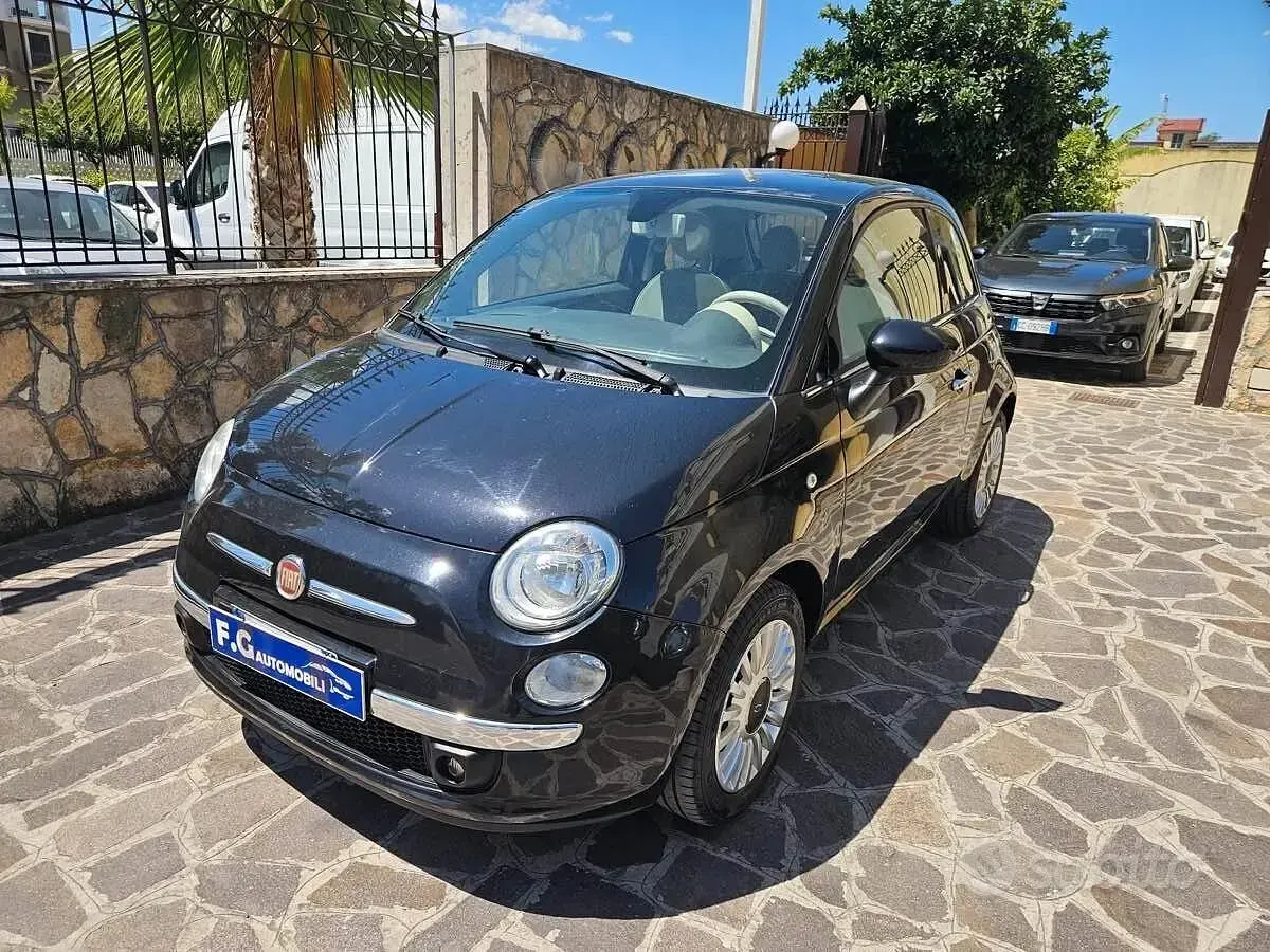 Usata Fiat 500 Lounge 69 CV (50 kW) 2014 Nero Berlina