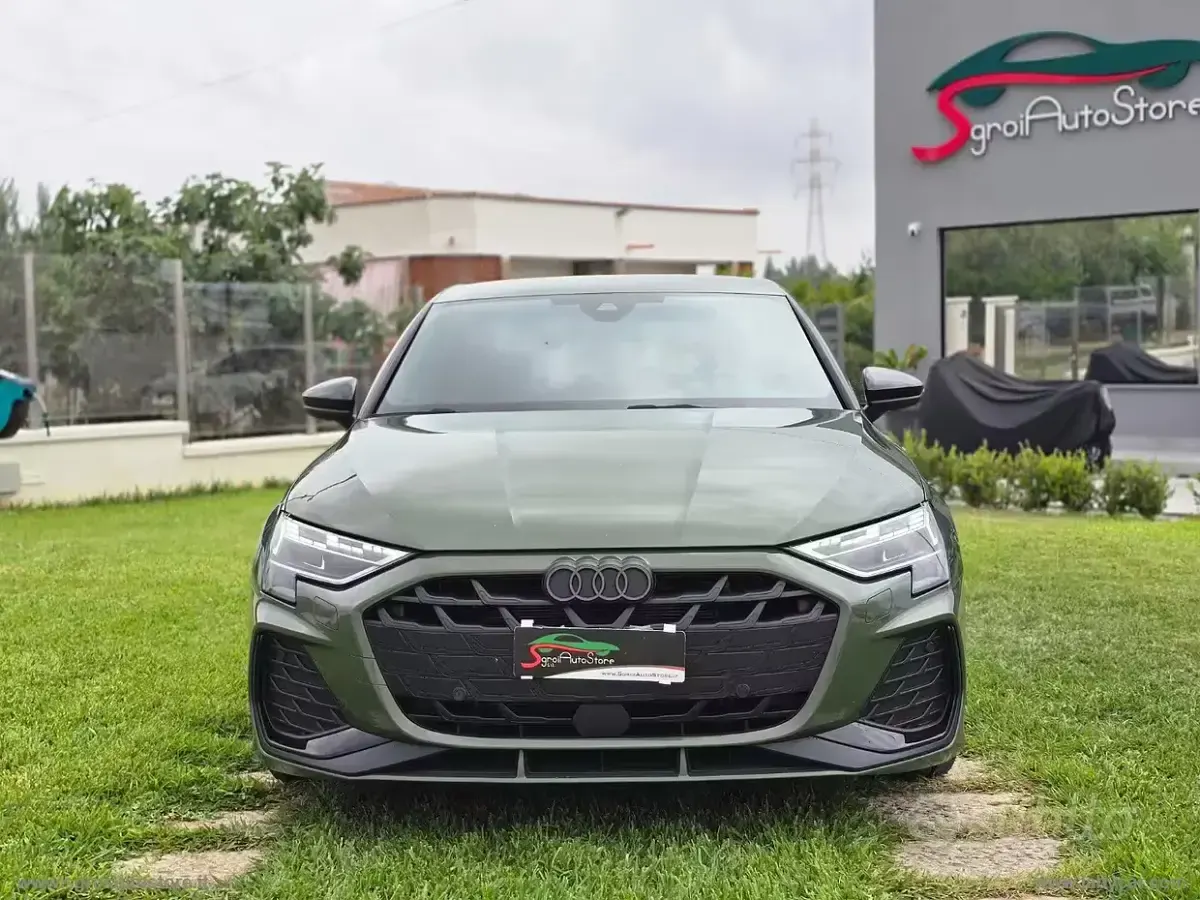 Usata Audi A3 S-Line 150 CV (110 kW) 2024 Verde Berlina