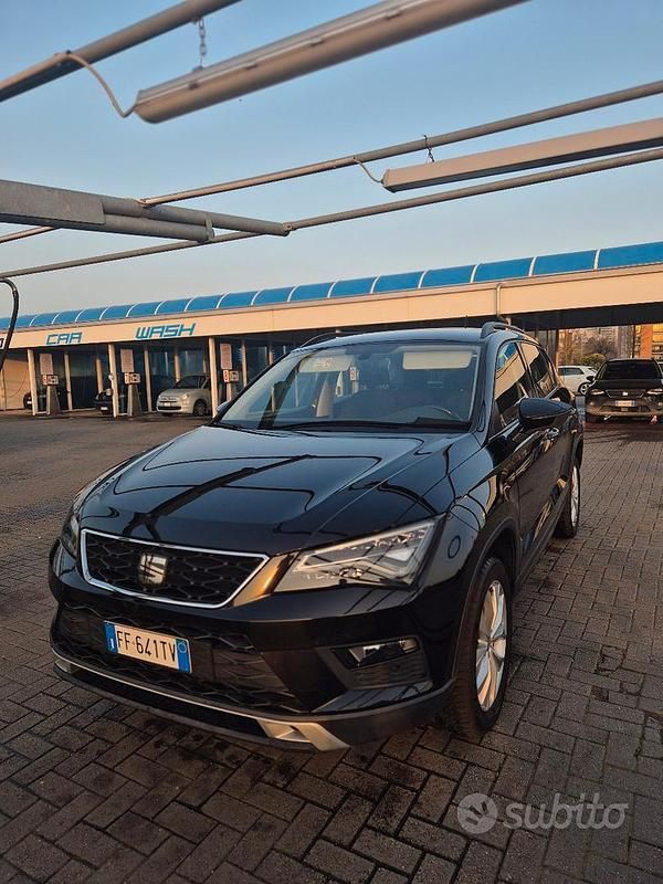 Usata Seat Ateca 115 CV (84 kW) 2016 Nero SUV