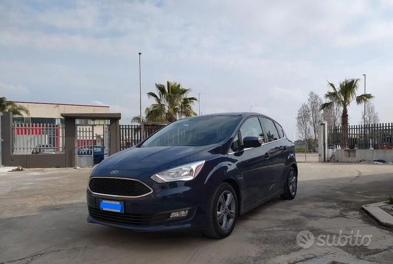 Usata Ford C-MAX 120 CV (88 kW) 2017 Blu Monovolume