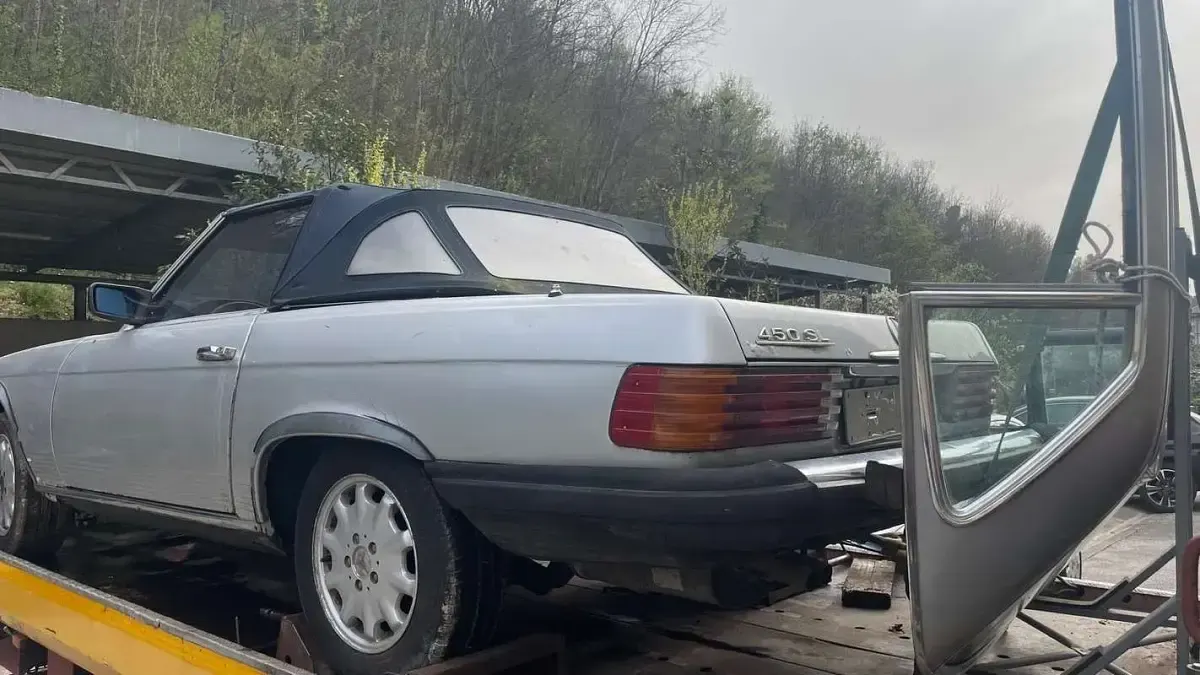 Usata Mercedes SL450 216 CV (158 kW) 1976 Cabrio