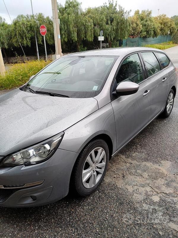 Usata Peugeot 308 100 CV (73 kW) 2016 Grigio Station wagon