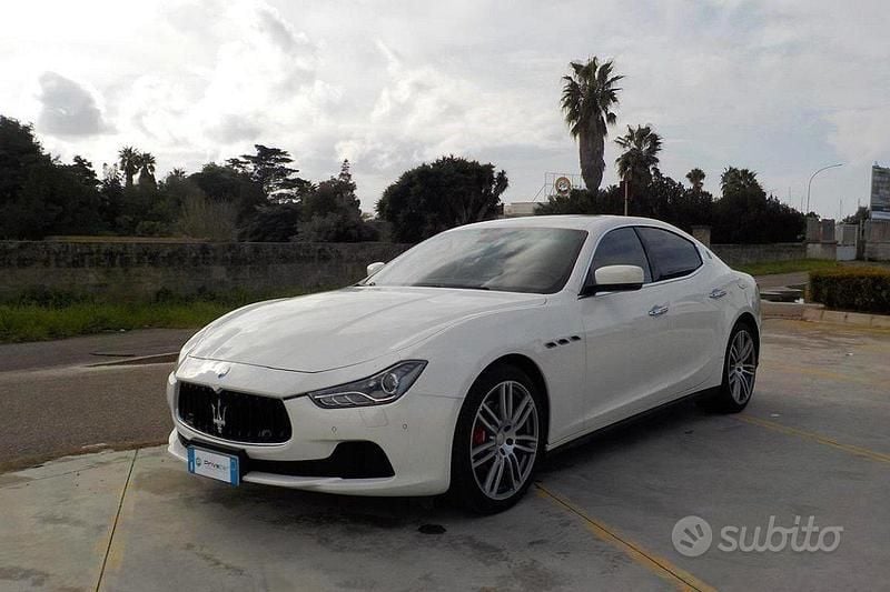 Usata Maserati Ghibli 2015 Bianco Berlina