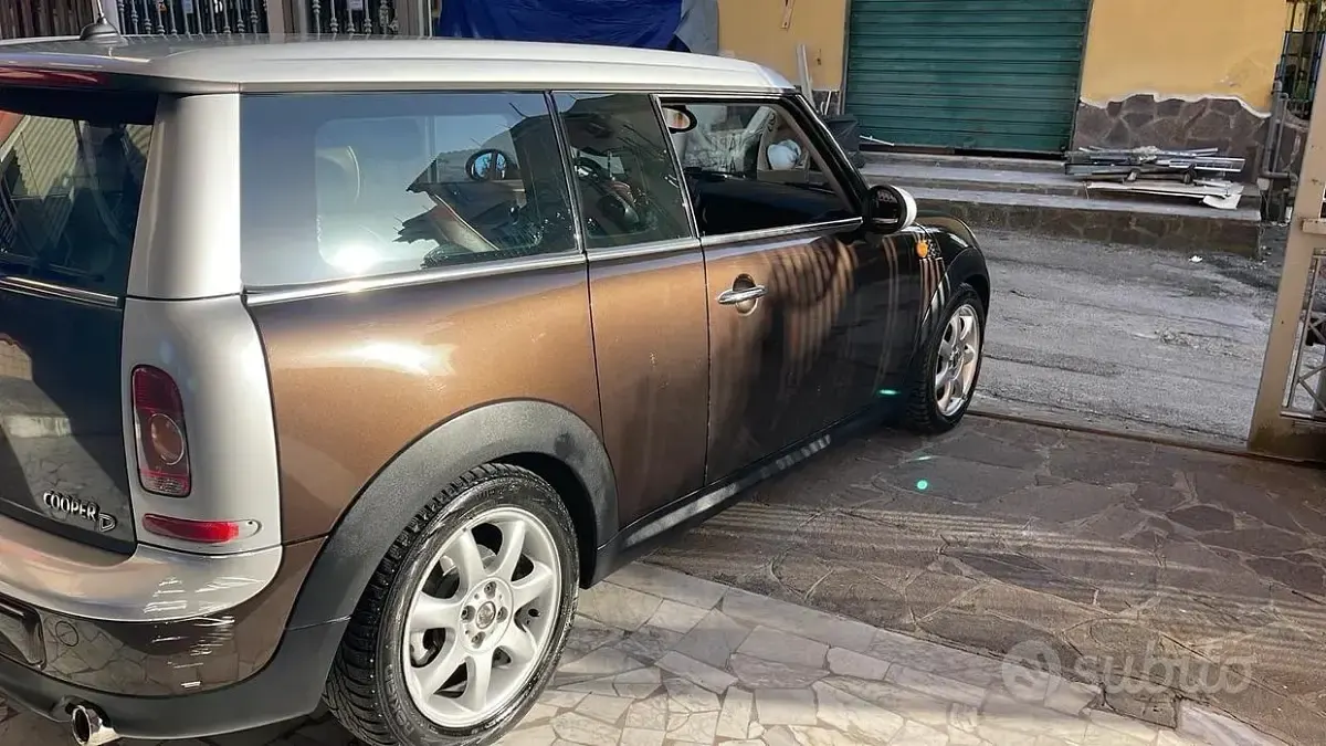 Usata Mini Cooper D Clubman 109 CV (80 kW) 2008 Marrone Station wagon