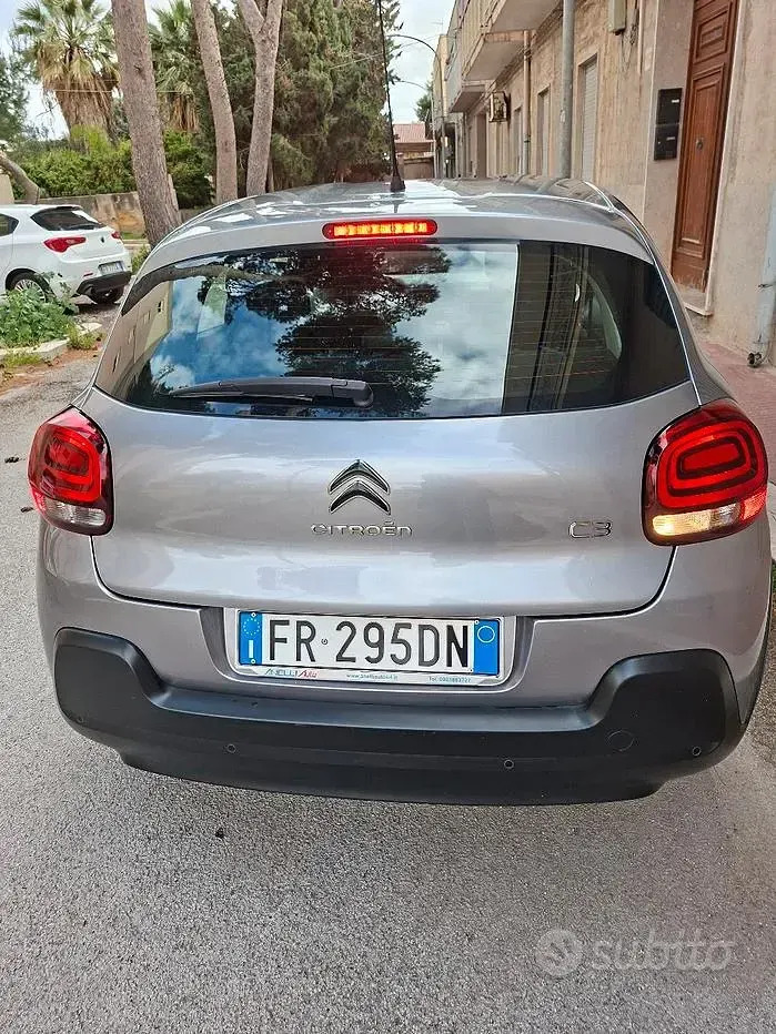 Usata Citroën C3 Feel 75 CV (55 kW) 2018 Grigio Utilitaria