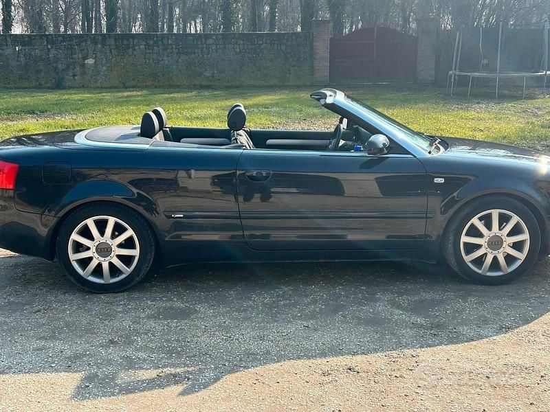 Usata Audi A4 Cabriolet S-Line 2007 Nero Cabrio