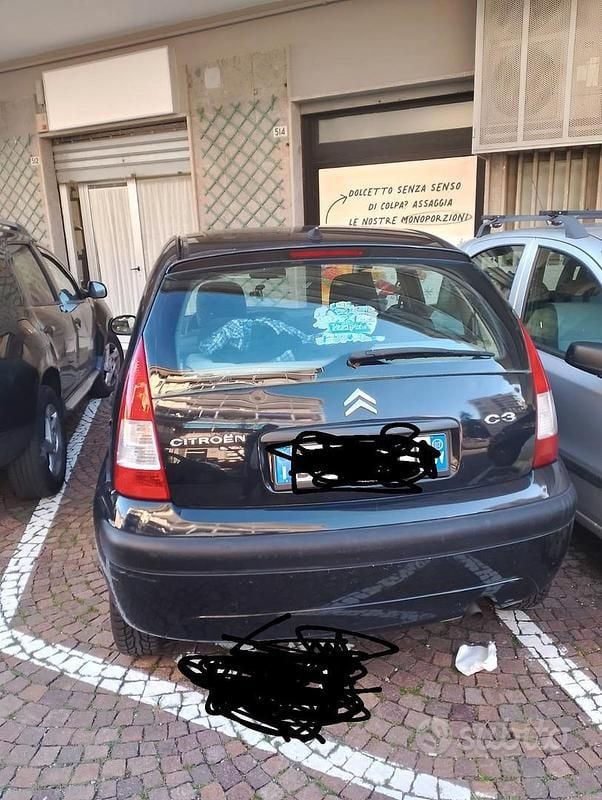 Usata Citroën C3 88 CV (64 kW) 2007 Nero Utilitaria