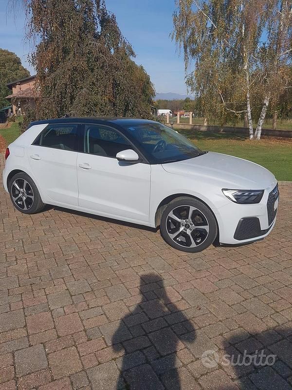 Usata Audi A1 95 CV (69 kW) 2021 Bianco Utilitaria
