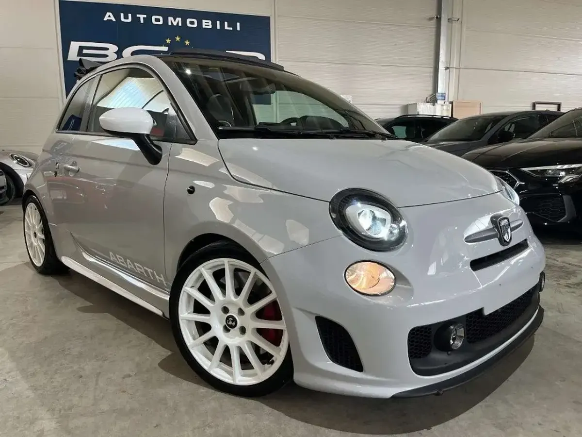 Usata Abarth 595C 135 CV (99 kW) 2014 Grigio Cabrio