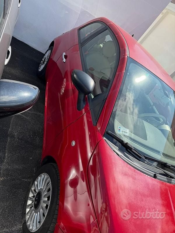 Usata Fiat 500 Pop 69 CV (50 kW) 2008 Rosso Berlina