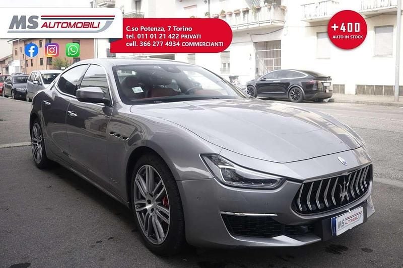 Usata Maserati Ghibli GranLusso 275 CV (202 kW) 2020 Argento Berlina