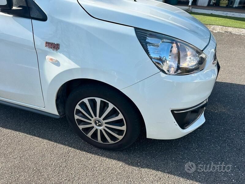 Usata Mitsubishi Space Star 71 CV (52 kW) 2021 Bianco Berlina