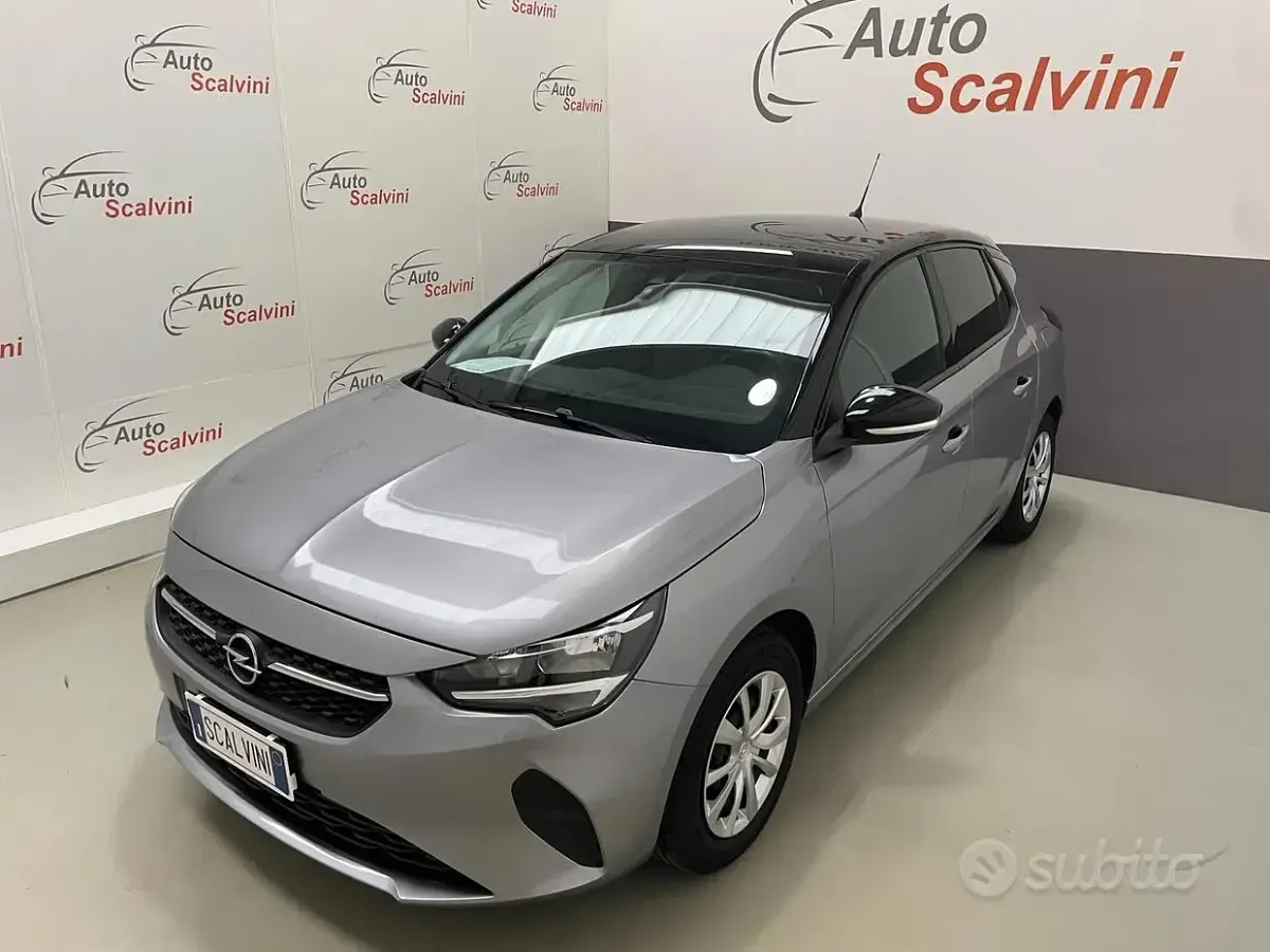 Usata Opel Corsa Elegance 75 CV (55 kW) 2020 Grigio Utilitaria