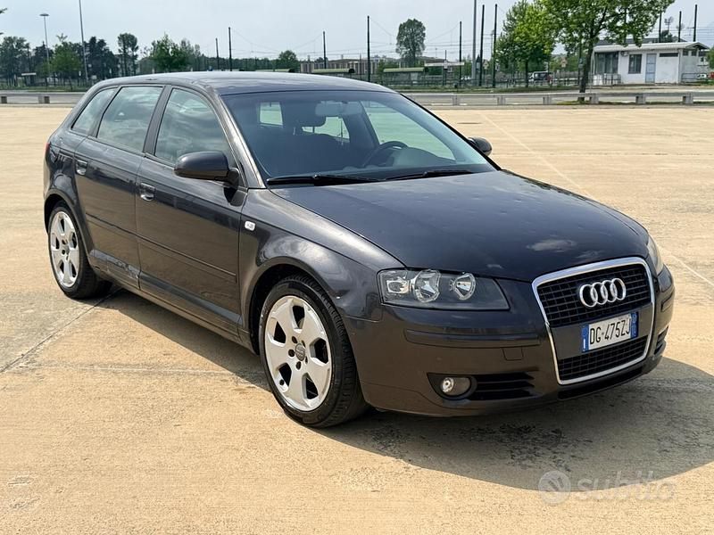 Usata Audi A3 Ambition 116 CV (85 kW) 2007 Nero Utilitaria