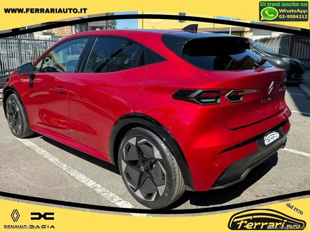 Nuova Renault Clio V Techno 116 CV (85 kW) 2026 Rosso Berlina