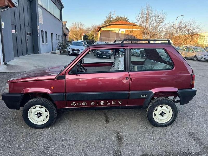 Usata Fiat Panda 4x4 50 CV (36 kW) 1991 Rosso Utilitaria