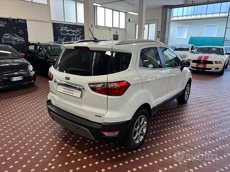 Usata Ford Ecosport ST-Line 100 CV (73 kW) 2018 Bianco SUV