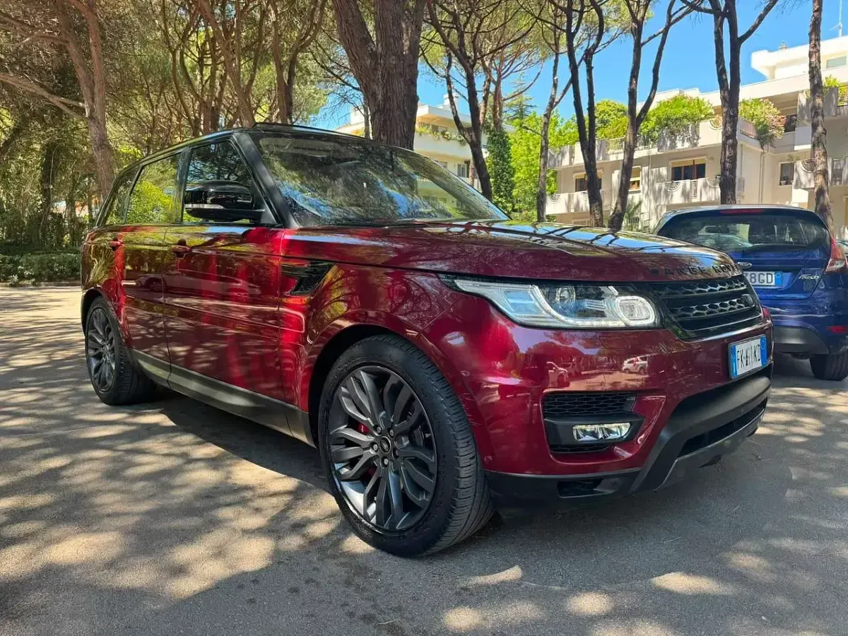 Usata Land Rover Range Rover Sport Autobiography Dynamic 306 CV (225 kW) 2017 Montalcino red SUV