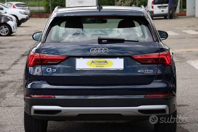 Usata Audi Q3 190 CV (139 kW) 2019 Blu SUV