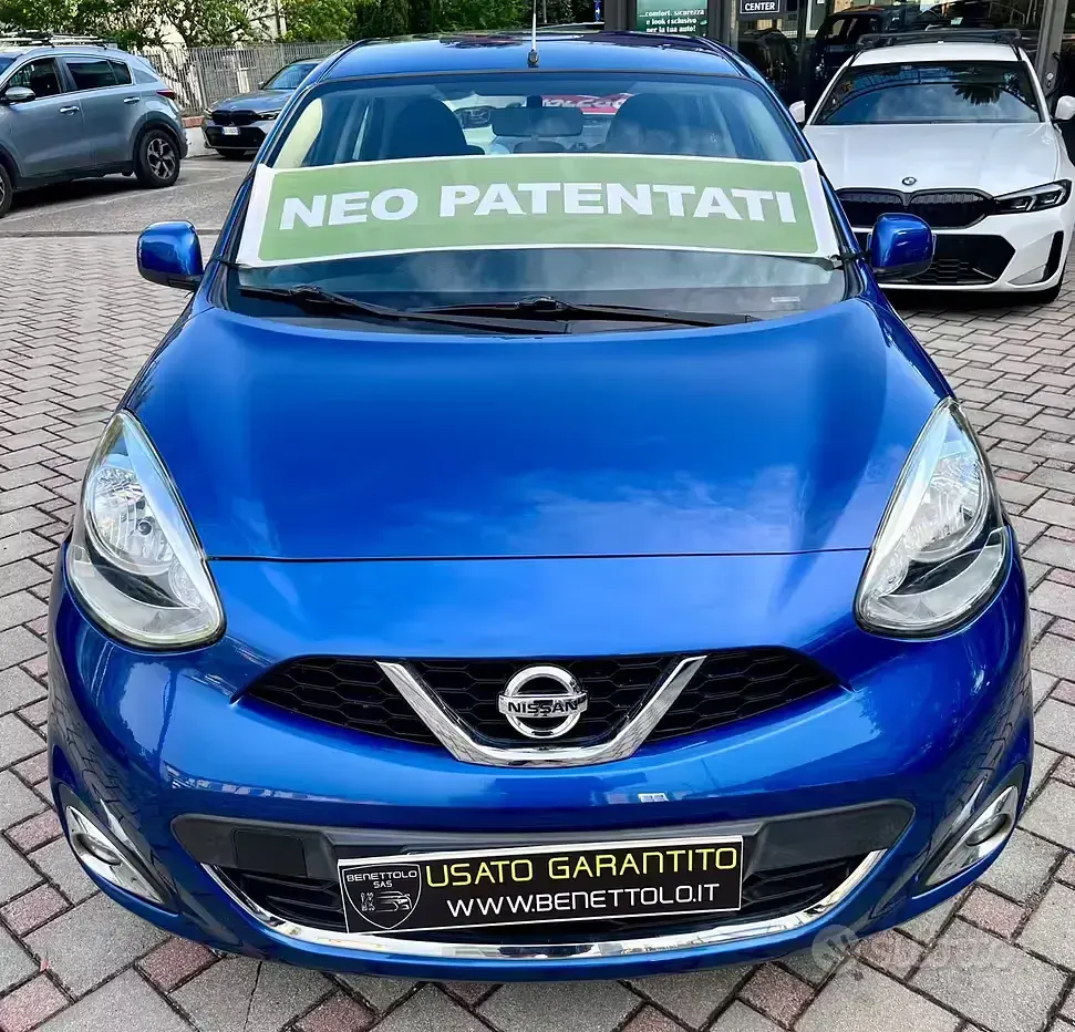 Usata Nissan Micra Visia 80 CV (58 kW) 2015 Bluazzurro Utilitaria