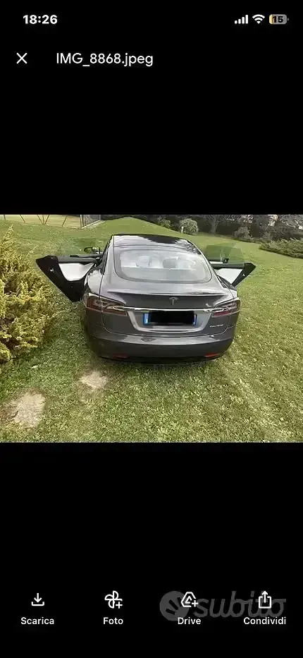 Usata Tesla Model S 158 kW (215 CV) 2020 Utilitaria