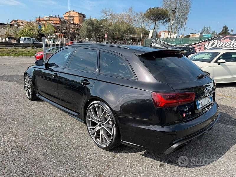 Usata Audi RS6 Performance 605 CV (444 kW) 2016 Nero Station wagon