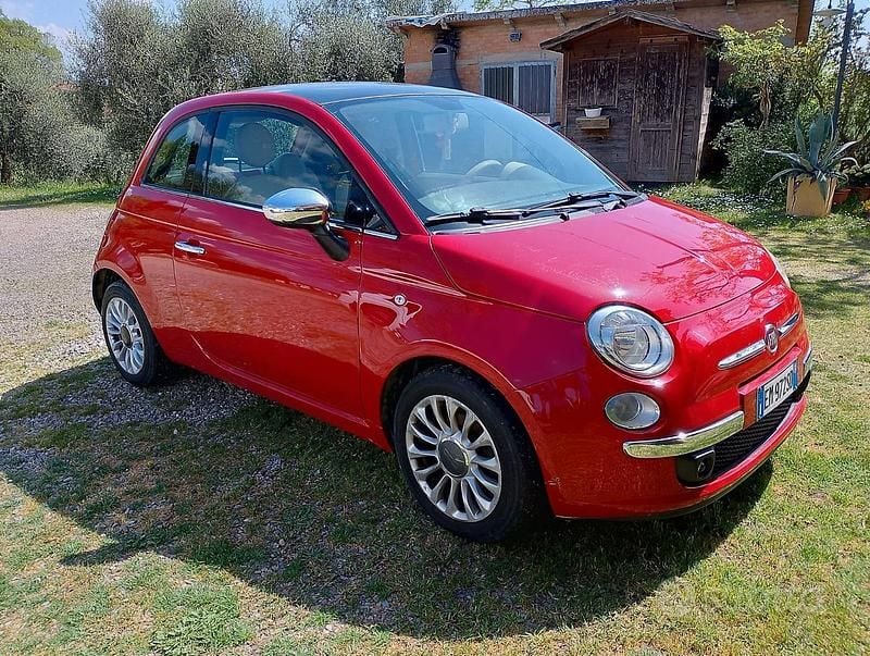 Usata Fiat 500 95 CV (69 kW) 2012 Rosso Berlina