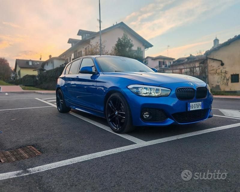 Blu/azzurro Usata 2018 BMW 120 M Sport Due volumi | 25.800 € (Cara) - Immagine 1/4