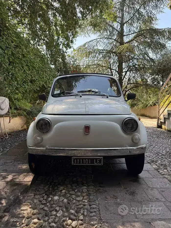 Usata Fiat 500 1960 Bianco Utilitaria