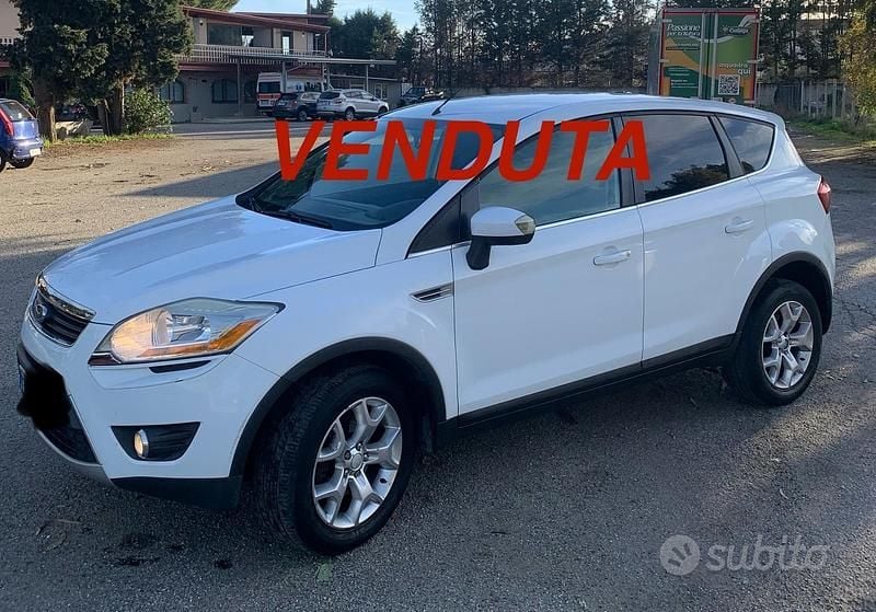 Usata Ford Kuga Titanium 140 CV (102 kW) 2010 Bianco SUV