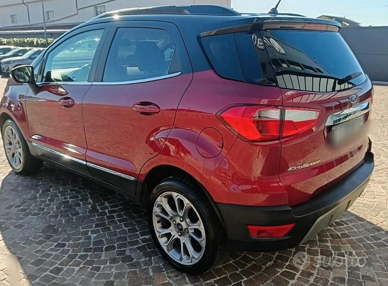 Usata Ford Ecosport 125 CV (91 kW) 2018 Rosso SUV