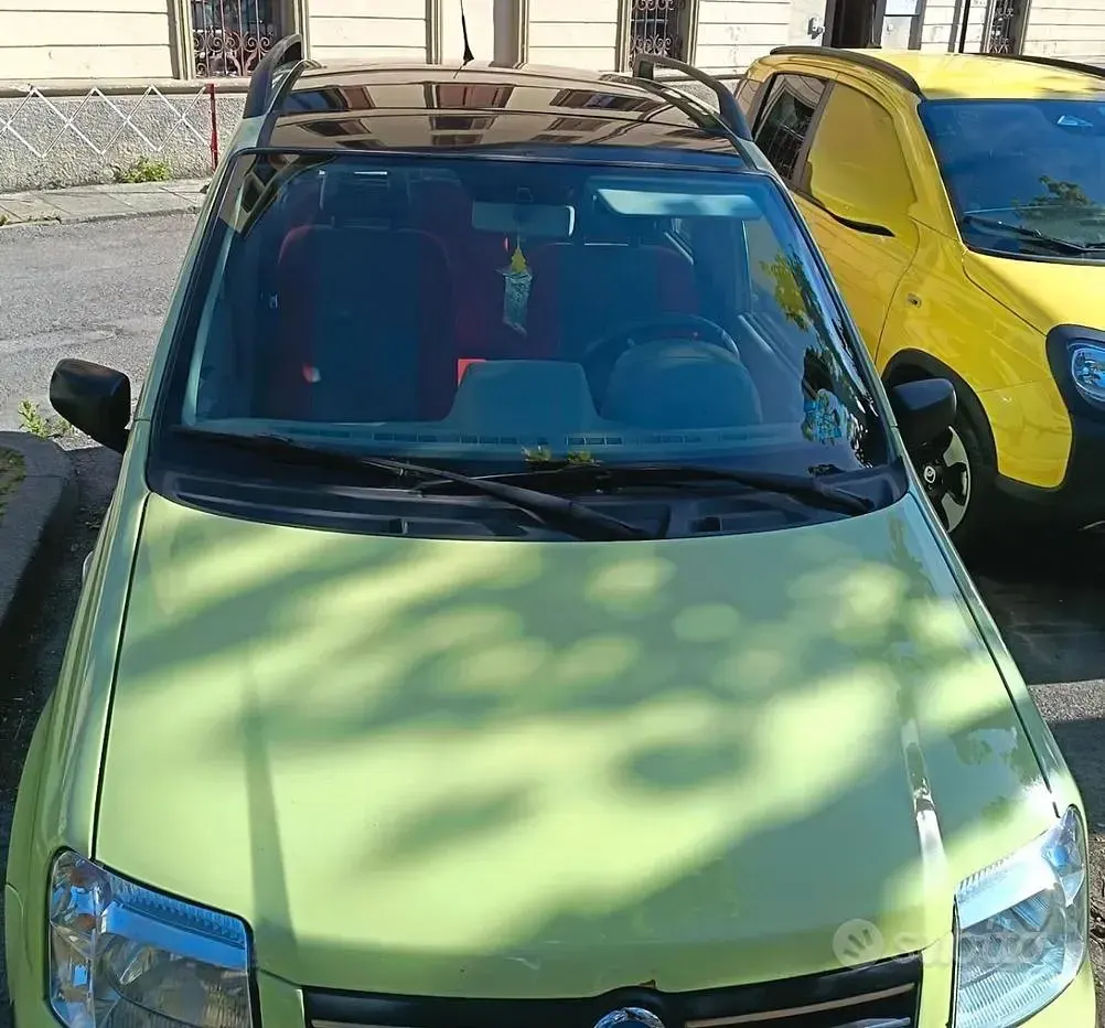 Usata Fiat Panda 60 CV (44 kW) 2006 Verde Utilitaria