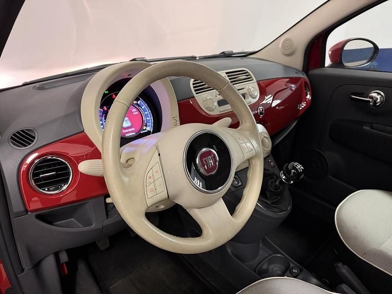 Usata Fiat 500 Lounge 69 CV (50 kW) 2015 Rosso Berlina