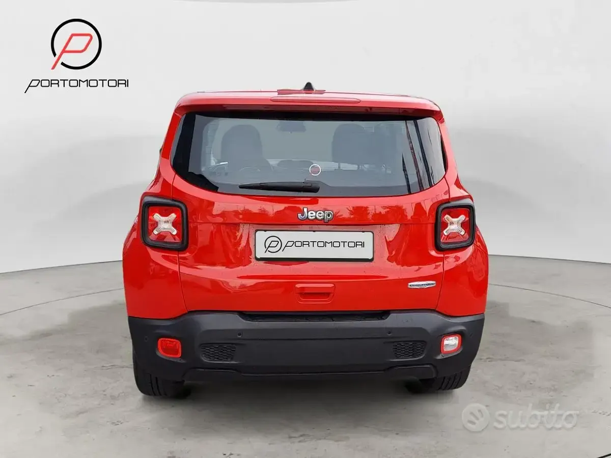 Usata Jeep Renegade Longitude 120 CV (88 kW) 2020 Rosso SUV