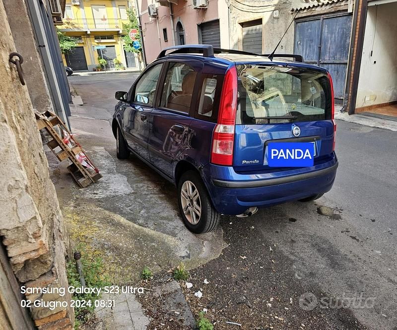 Usata Fiat Panda 60 CV (44 kW) 2004 Blu Utilitaria