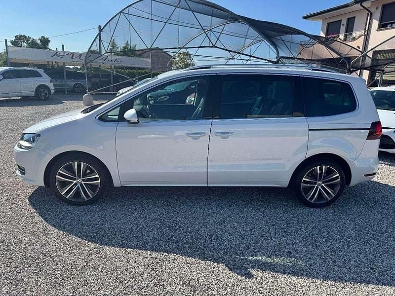 Usata VW Sharan Highline 184 CV (135 kW) 2016 Bianco Monovolume