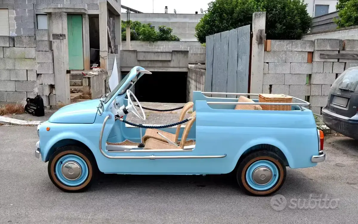 Usata Fiat 500 1970 Bluazzurro Utilitaria
