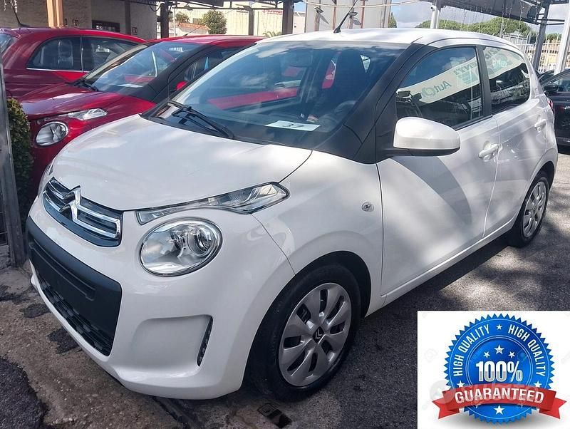 Bianco Usata 2020 Citroën C1 Feel Due volumi | 9890 € (Buon prezzo) - Immagine 1/4