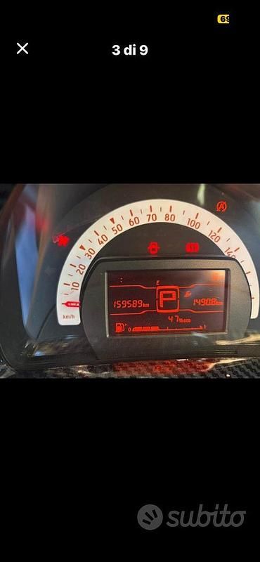 Usata Smart ForFour 2017 Nero Utilitaria