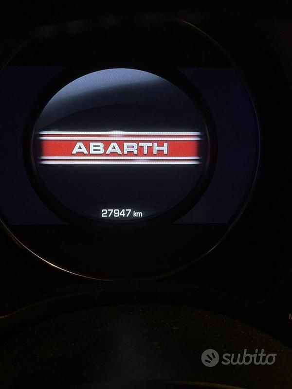 Usata Abarth 595C Turismo 165 CV (121 kW) 2016 Blu/azzurro Cabrio